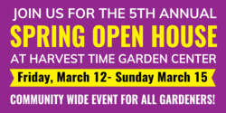 Garden Center Open House Banner