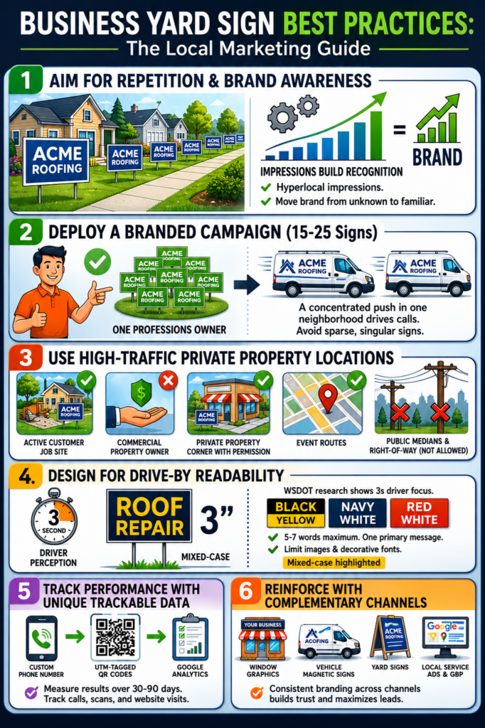 business yard signs best practices