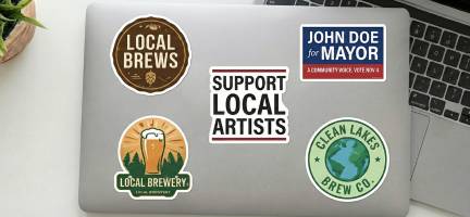 Custom Stickers by Platon Graphics Los Angeles