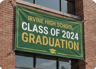 Custom Vinyl Banners by Platon Graphics Los Angeles