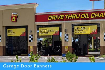 Garage Door Banners
