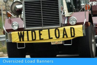 Wide Load Banners
