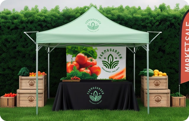 Tent Banners Slider
