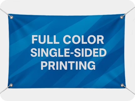 Full color single-sided printing