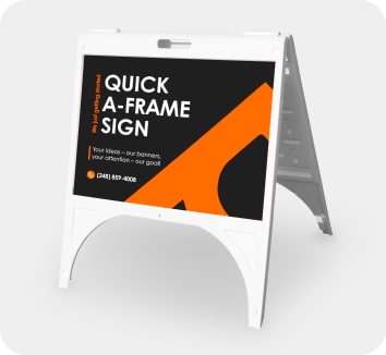 high quality quick mini sign frame