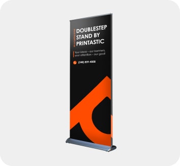 high quality doublestep banner stand