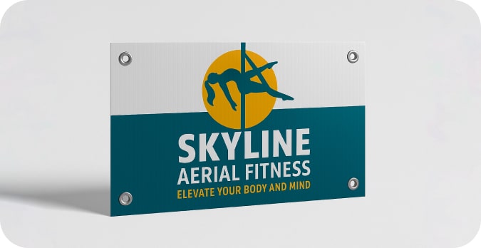 high quality corrugated plastic signs