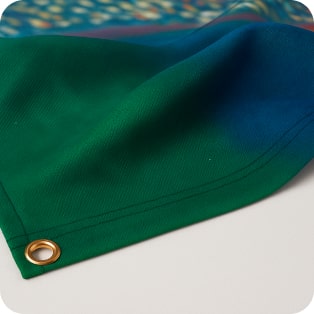 fabric-banners grommets and positioning