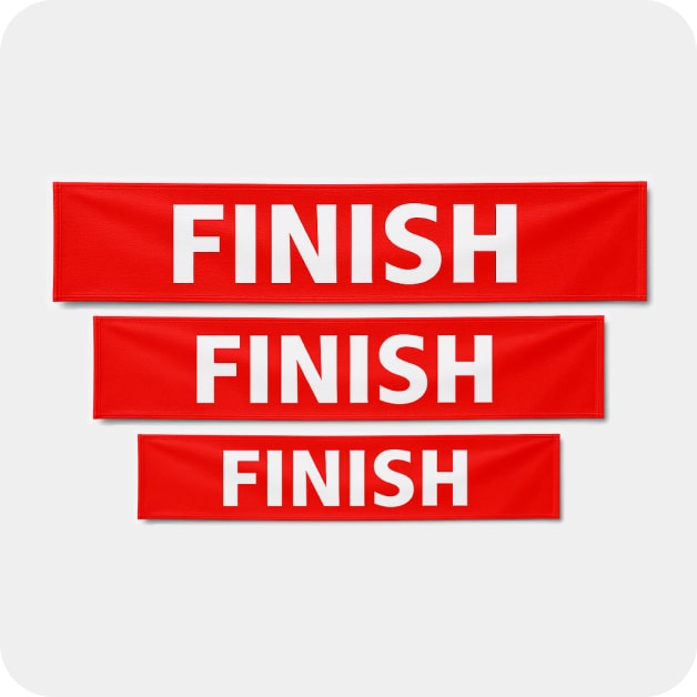 Best Quality Finish Line Banners - Printastic | Finish Line Banners ...