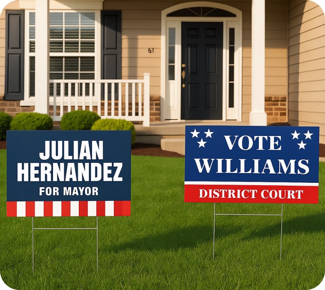 durable materials for yard signs