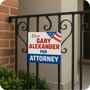 yard signs smaller size