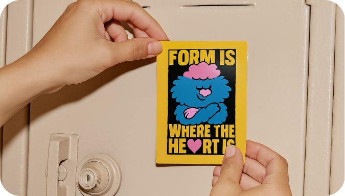 laminated stickers examples