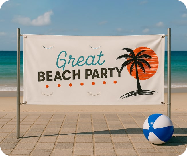 outdoor Banner example