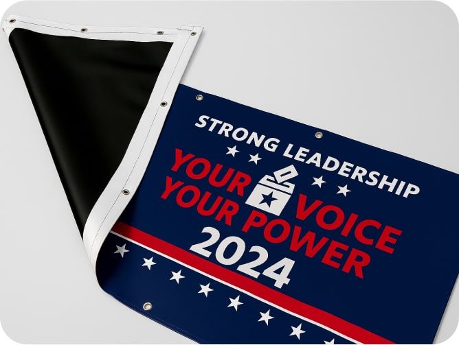 Political Banner Example