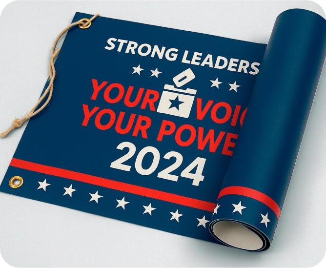 political banner Example