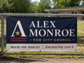 City council banner