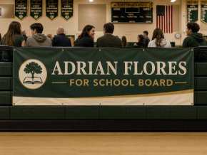 School board banner