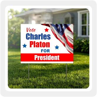 Buy political yard signs online