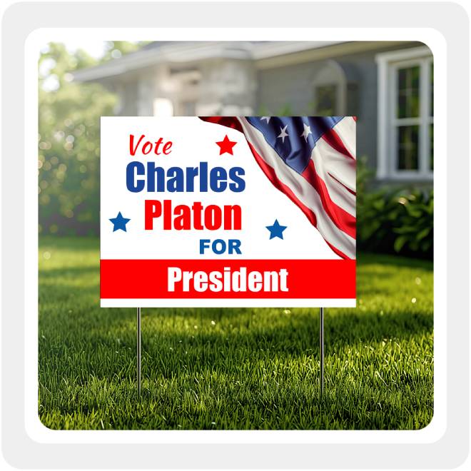 Political Yard Signs by Printastic | Custom Political Signs | Campaign ...