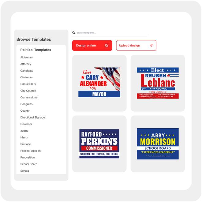 Political Yard Signs by Printastic | Custom Political Signs | Campaign ...