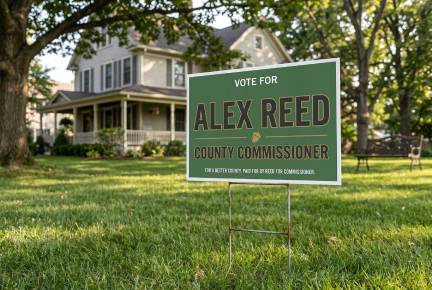 Printastic buy voting signs online result