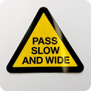 Optional 3M 8519 Cast Luster Overlaminate