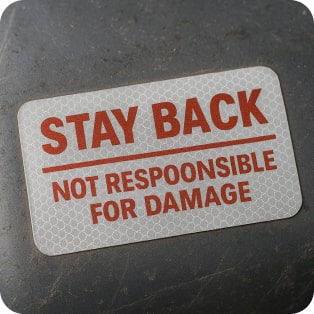 Durability of Reflective Stickers