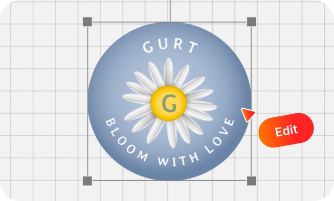 circle cut line magnet