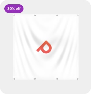 high quality 5x5 vinyl banner