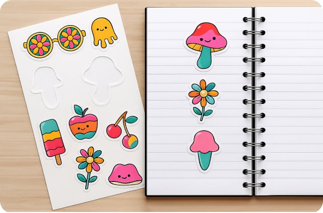 Sticker Sheets example