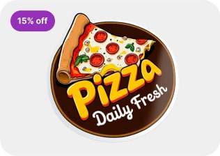 high quality laminated stickers