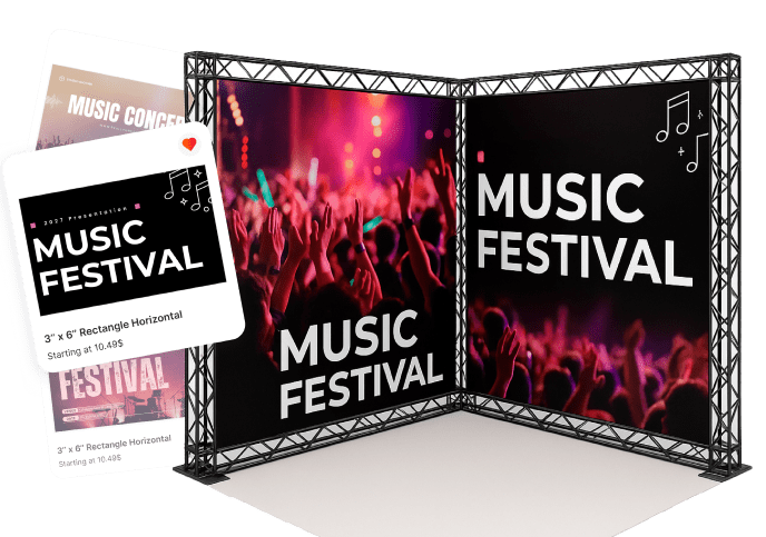 truss banners festival