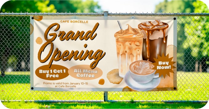 high quality vinyl banners