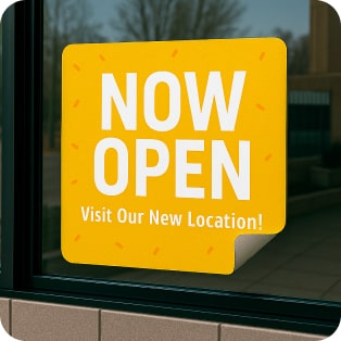 window decals printing process