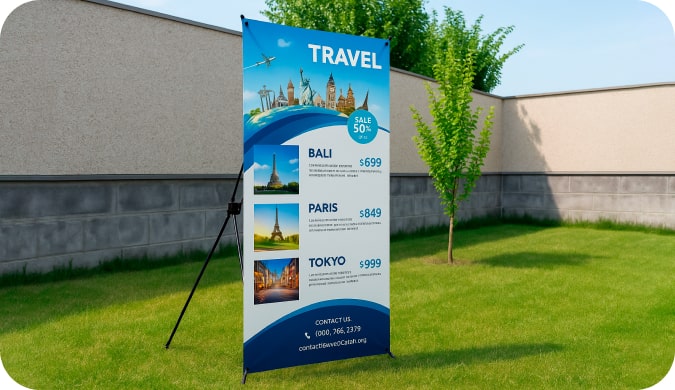 x-banner stands features