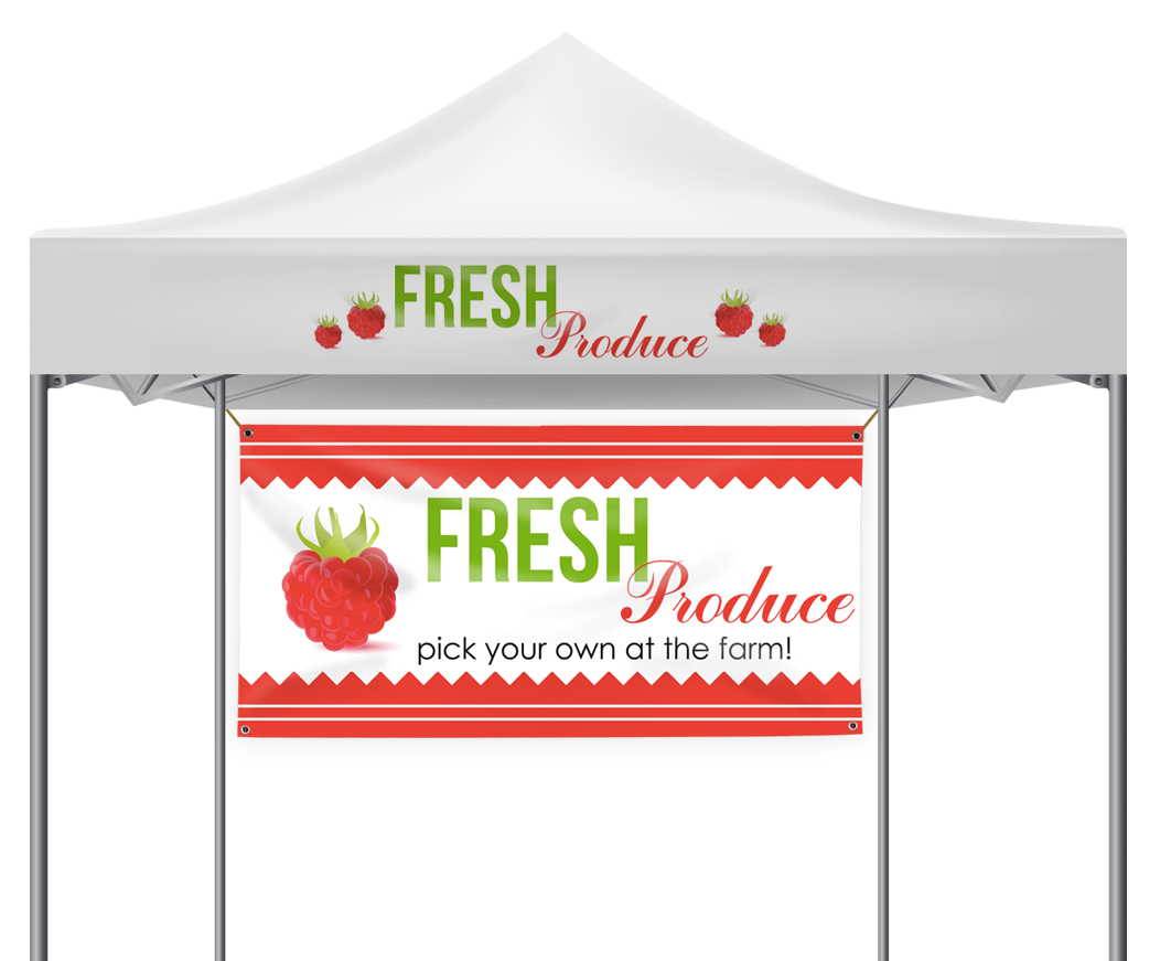 Buy Custom Tent Banners, Affordable Prices & Fast Delivery
