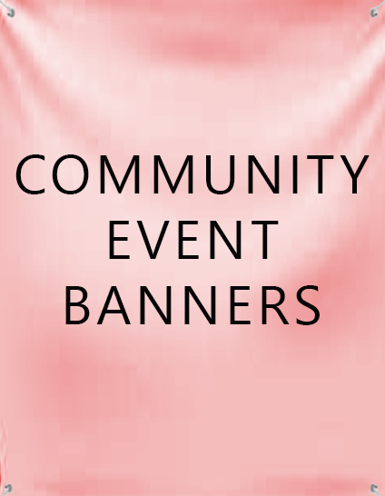 Community Event Banners
