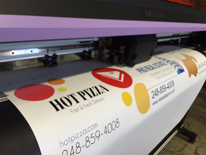 Guide to sign making How signs are printed, laminated and made