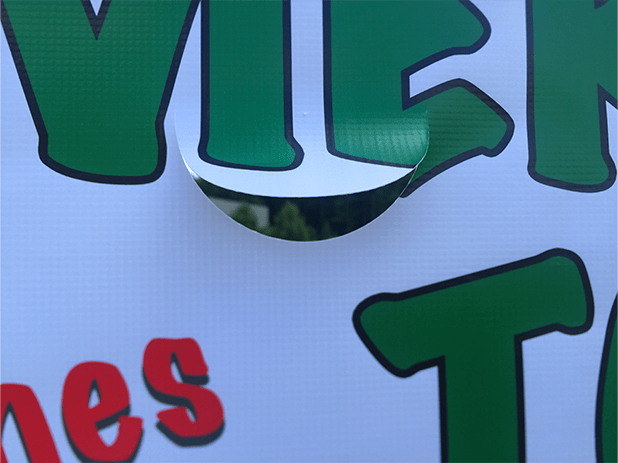 close-up photo of a wind slit