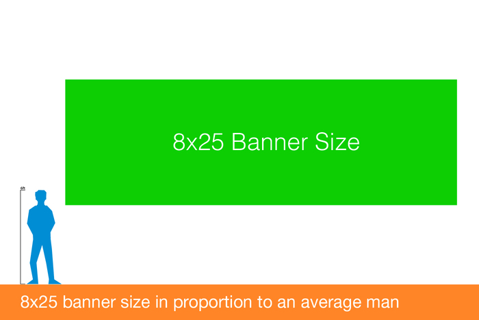 8x25 banners