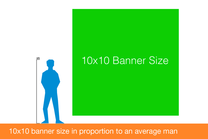 10x10 banners