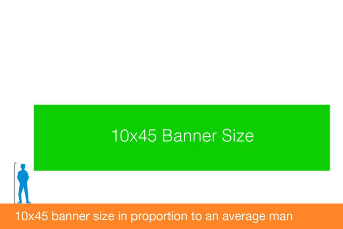 10x45 banners
