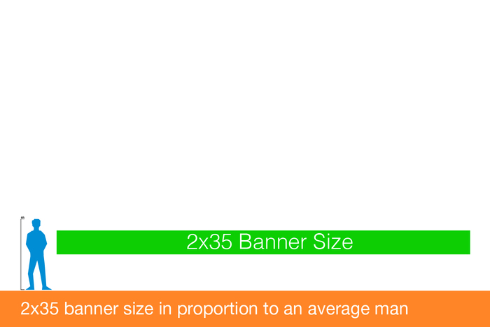 2x35 banners