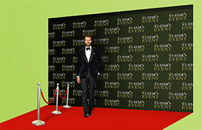 Red Carpet Backdrops