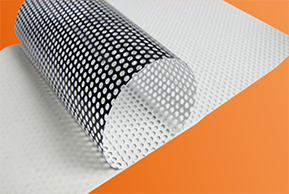 One Way View Perforated Window Vinyl