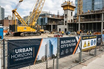 Construction Fence Banners