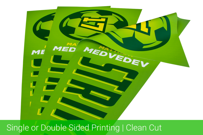 Single or Double Sided Printing and Clean Cut