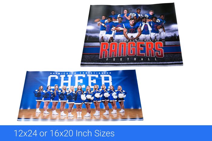 12x24 or 16x20 sizes