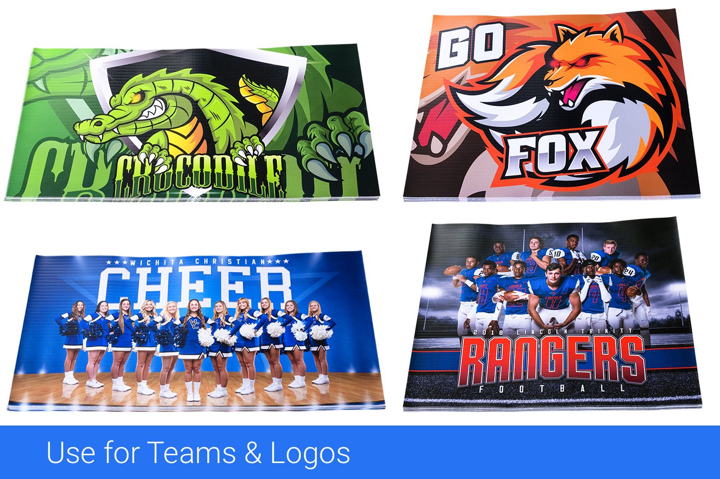 Custom Designed Personal Mini Handheld Banners