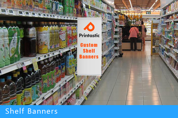 shelf aisle banners slider